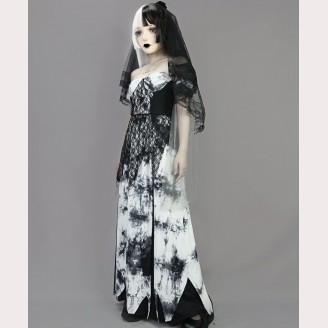 Requiem Palace Gothic Dress by Blood Supply (BSY86)